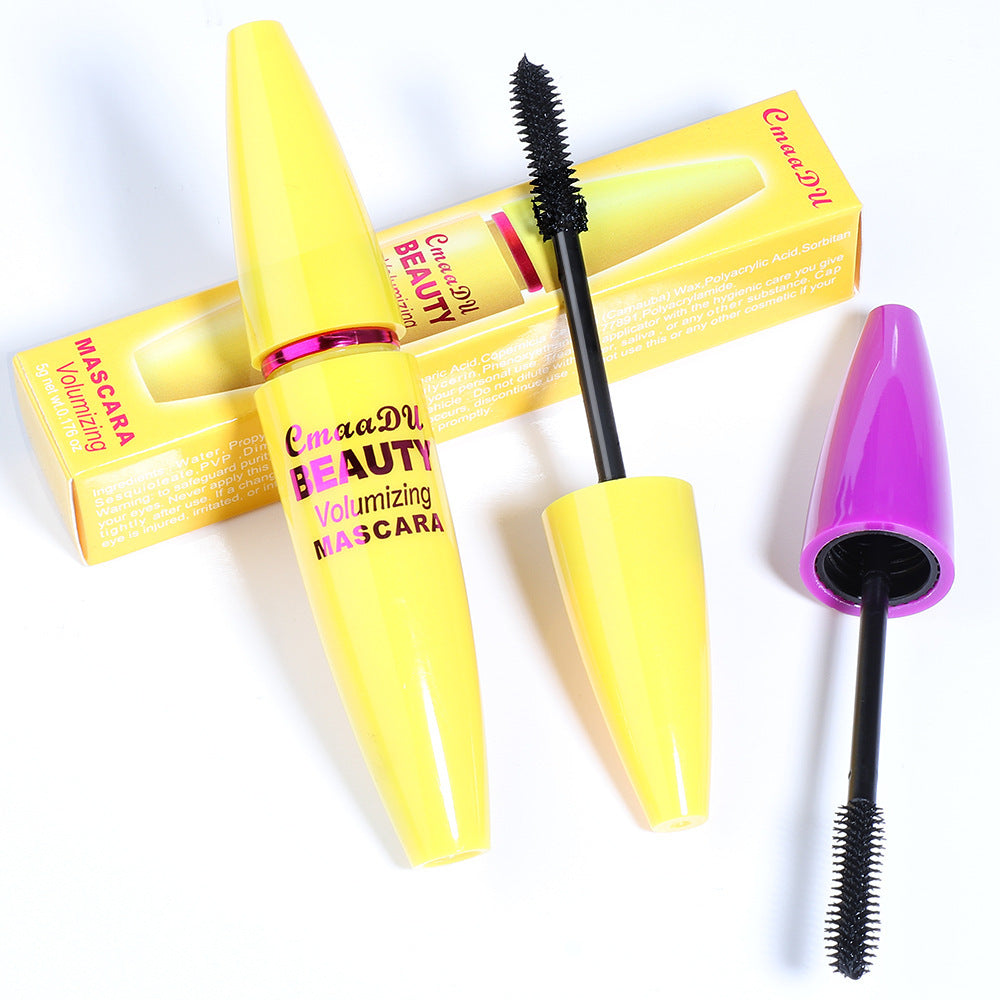 4D Thick Waterproof Mascara - Long Lasting Lengthening Black