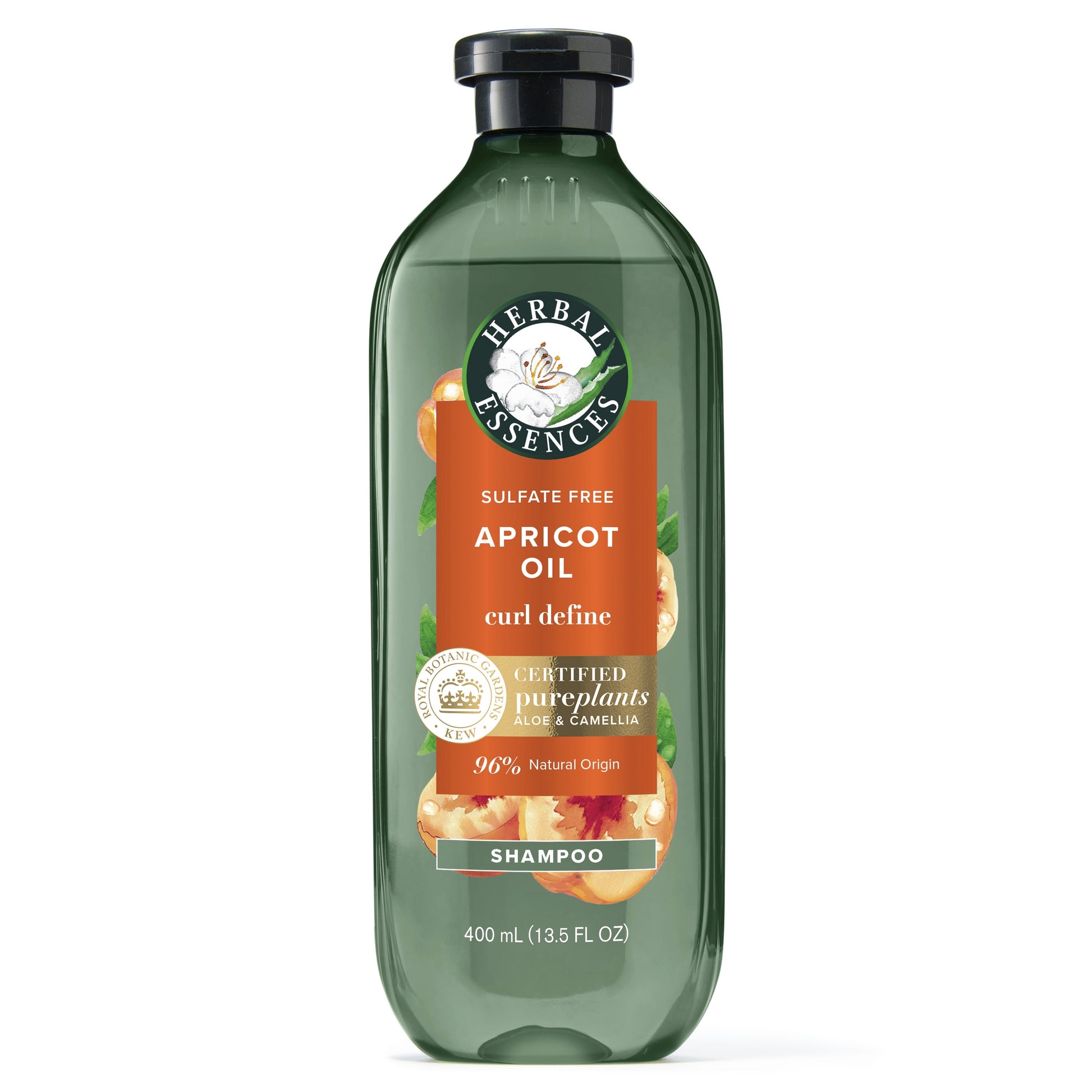 Apricot Oil Sulfate Free Shampoo, Defines Curls, 13.5 Fl Oz for All Hair Types