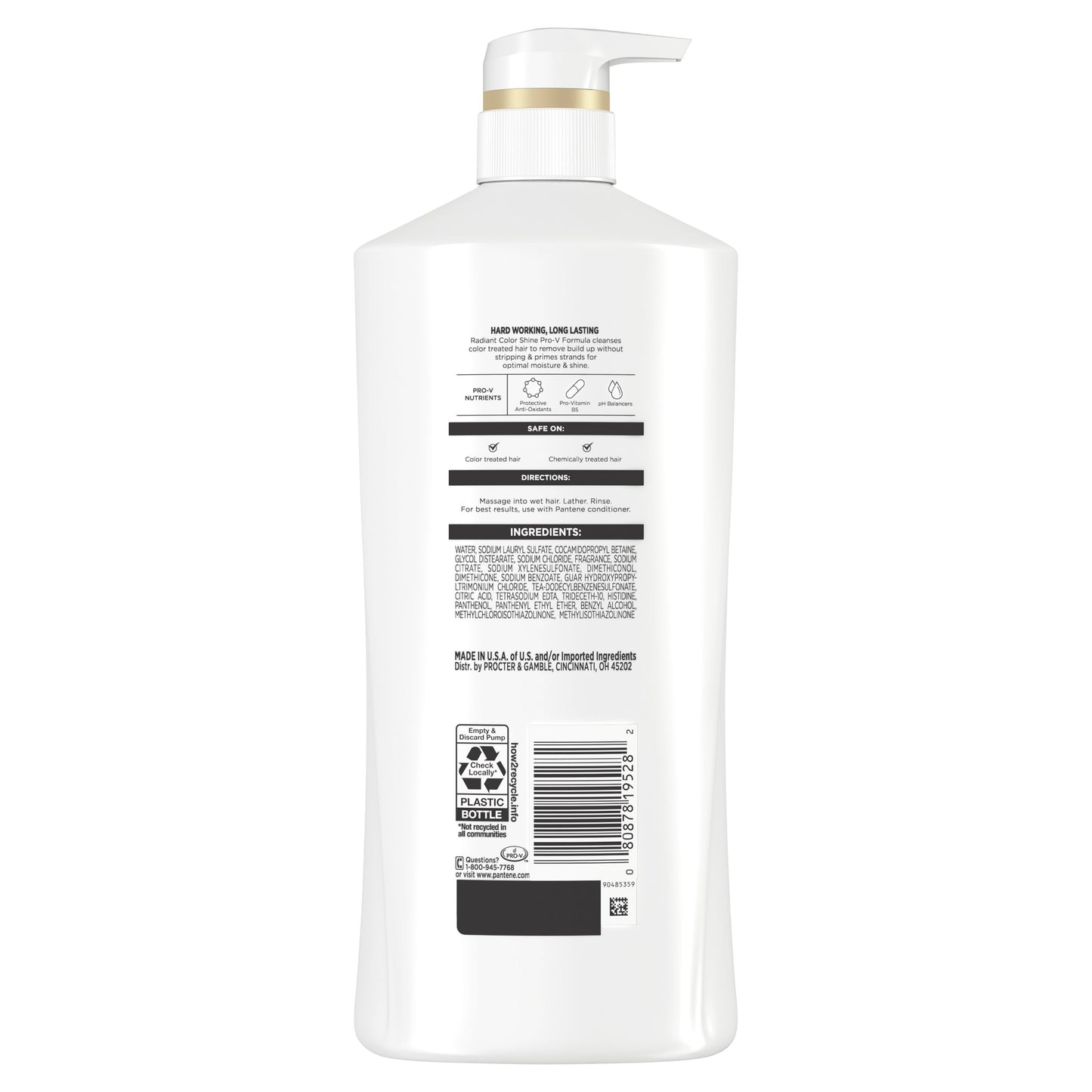 Pro-V Radiant Color Shine Shampoo, 27.7 Fl Oz