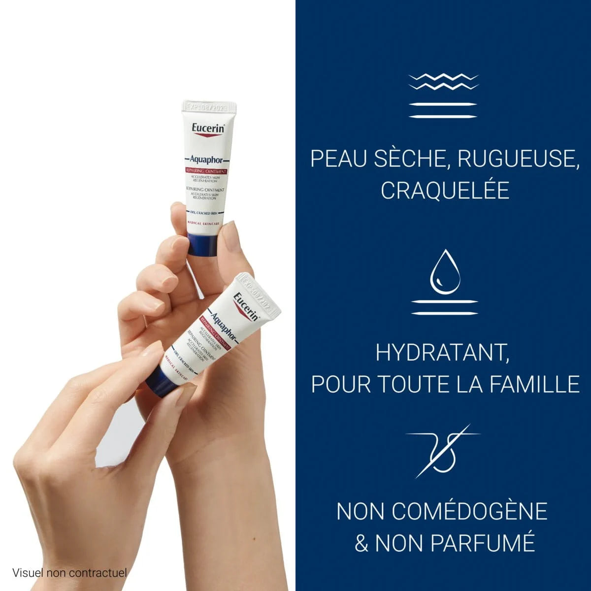 Eucerin Aquaphor Baume Réparateur 2x10ml – Repair Cracked and Irritated Skin. Shop at VIMP BEAUTY