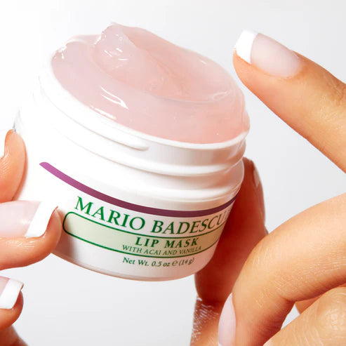 Shop Mario Badescu Lip Mask with Acai & Vanilla – Overnight Hydration at VIMP BEAUTY